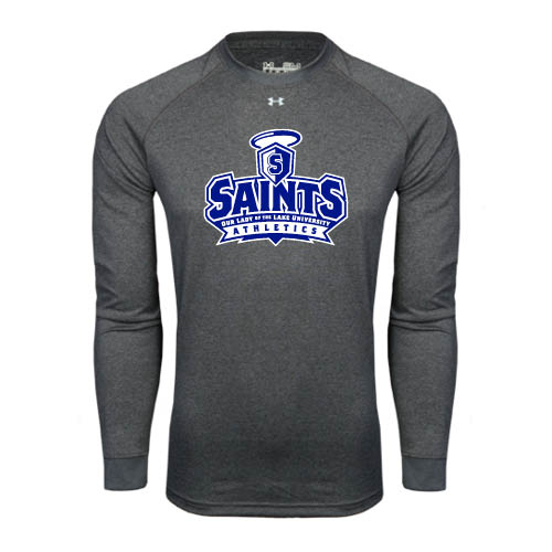 Main Image for  Under Armour Carbon Heather Long Sleeve Tech Tee