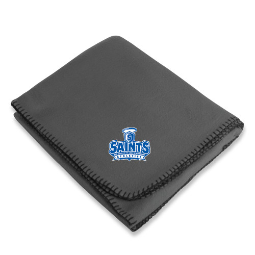  Grey Arctic Fleece Blanket - Our Lady of the Lake University Athletics - Offical Logo