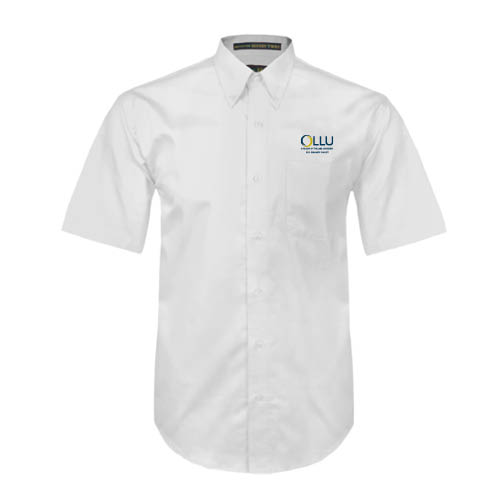  White Twill Button Down Short Sleeve - Rio Grande Valley
