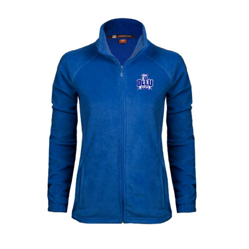  Womens Royal Fleece Full Zip Jacket - OLLU Saints