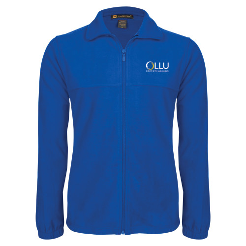  Royal Fleece Full Zip Jacket - OLLU Our Lady of the Lake University Stacked