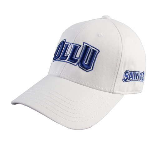  White Structured Adjustable Pro Style Hat - OLLU