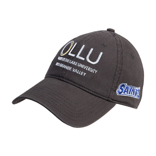  Charcoal Unstructured Adjustable Low Profile Hat - Rio Grande Valley