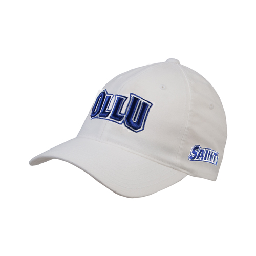  White Flexfit Structured Low Profile Hat - OLLU