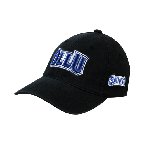  Black Flexfit Structured Low Profile Hat - OLLU