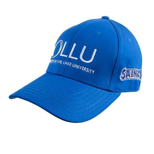  Royal Structured Adjustable Pro Style Hat - OLLU Our Lady of the Lake University Stacked