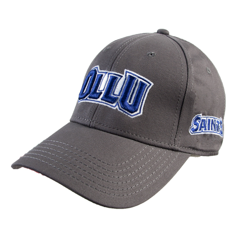  Charcoal Structured Adjustable Pro Style Hat - OLLU