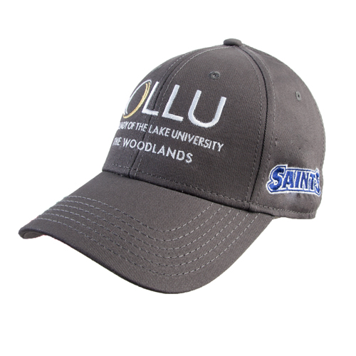  Charcoal Structured Adjustable Pro Style Hat - The Woodlands