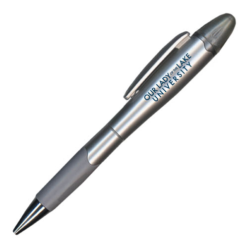  Silver/Silver Blossom Pen/Highlighter - OUr Lady of the Lake University Flat