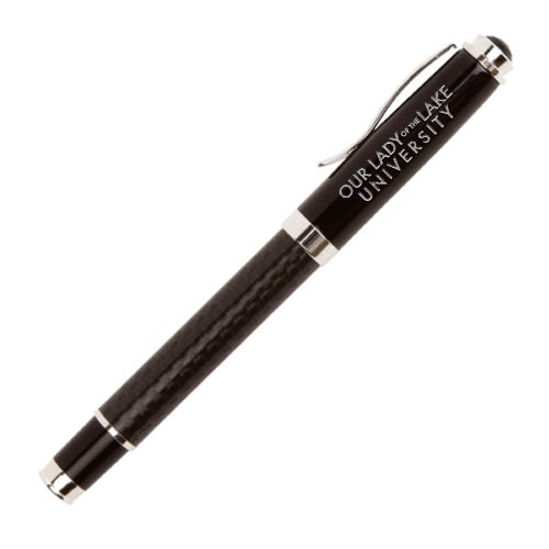 Luna Black Rollerball Pen - OUr Lady of the Lake University Flat Engraved