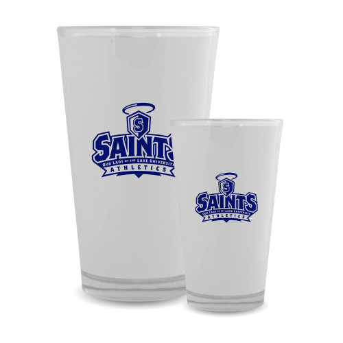  Full Color Glass 17oz - Our Lady of the Lake University Athletics - Offical Logo