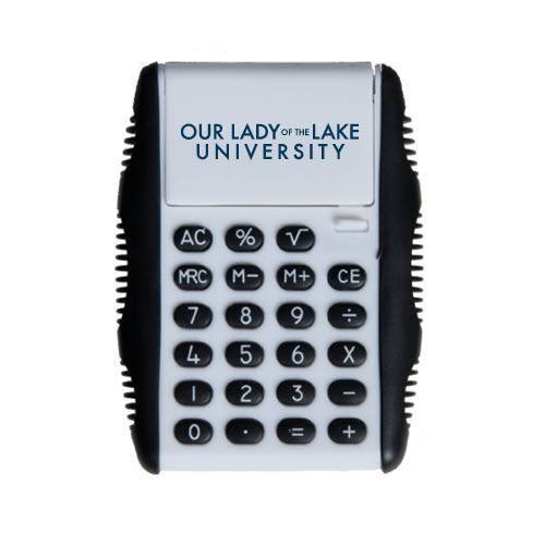  White Flip Cover Calculator - OUr Lady of the Lake University Flat
