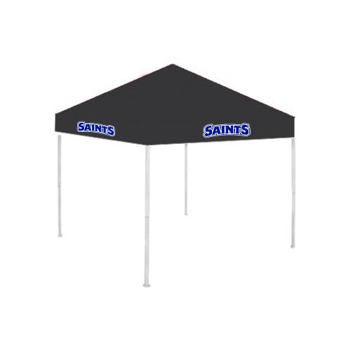  9 ft x 9 ft Black Tent - Saints