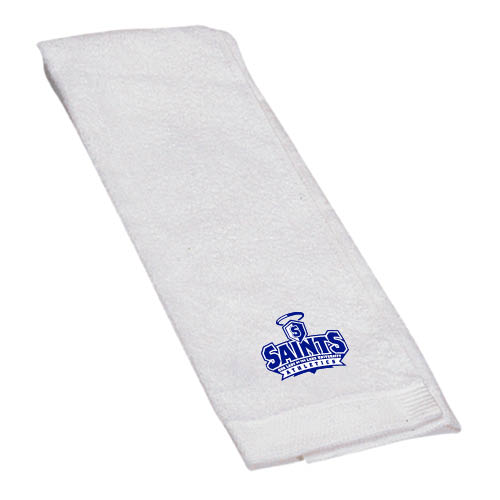  White Golf Towel - Our Lady of the Lake University Athletics - Offical Logo