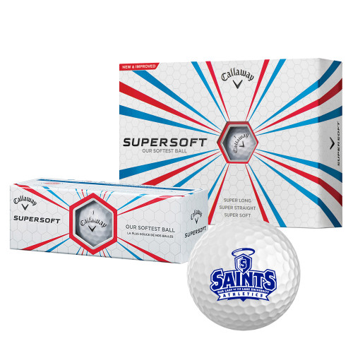  Callaway Supersoft Golf Balls 12/pkg - Our Lady of the Lake University Athletics - Offical Logo
