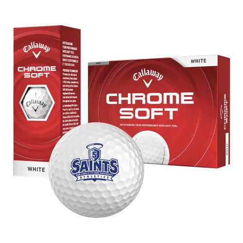  Callaway Chrome Soft Golf Balls 12/pkg - Our Lady of the Lake University Athletics - Offical Logo