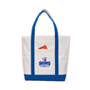 Thumbnail image for  Contender White/Royal Canvas Tote