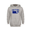 Thumbnail image for Our Lady of the Lake Youth Grey Fleece Hood
