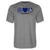 Thumbnail image for Our Lady of the Lake Grey Concrete Performance Tee