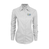 Thumbnail image for  Womens White Twill Button Down Long Sleeve