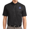 Thumbnail image for  Black Twill Button Down Short Sleeve