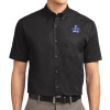 Thumbnail image for  Black Twill Button Down Short Sleeve