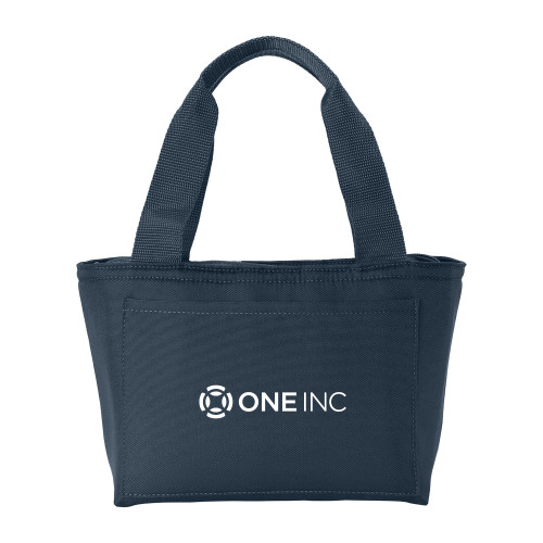  Insulated Navy Lunch Tote - ONE INC