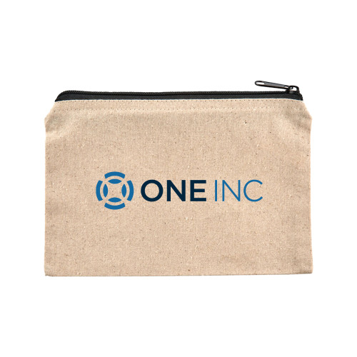  8oz. Natural Cotton Travel Pouch - ONE INC