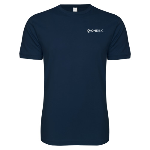  Next Level Navy SoftStyle T Shirt - ONE INC