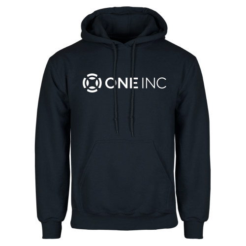  Navy Fleece Hoodie - ONE INC