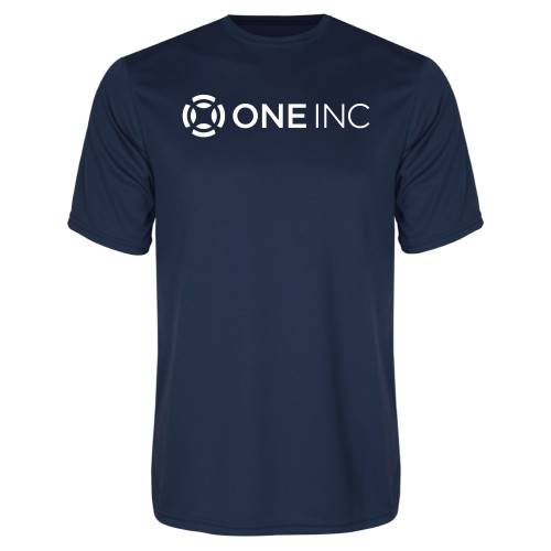  Navy Performance Tee - ONE INC