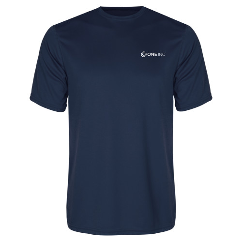  Navy Performance Tee - ONE INC