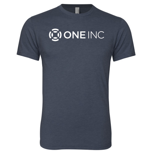  Next Level Navy Triblend Tee - ONE INC