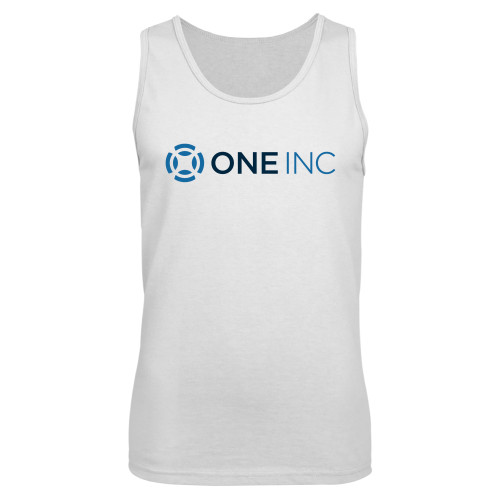  White Tank Top - ONE INC