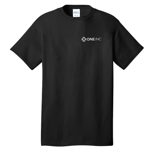  Extended Black T Shirt - ONE INC - PLUS