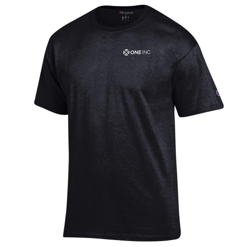  Champion Black T Shirt - ONE INC