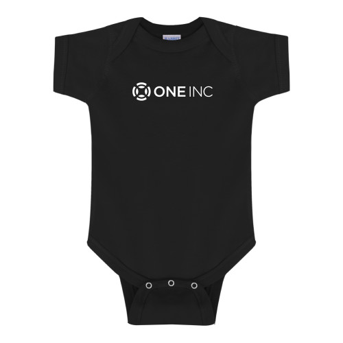  Black Infant Onesie - ONE INC