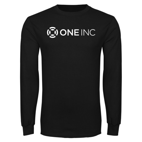  Black Long Sleeve T Shirt - ONE INC