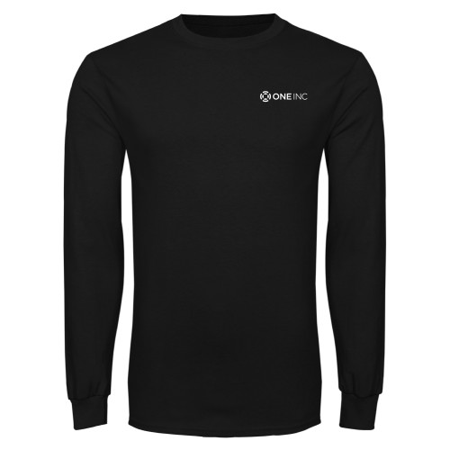  Black Long Sleeve T Shirt - ONE INC