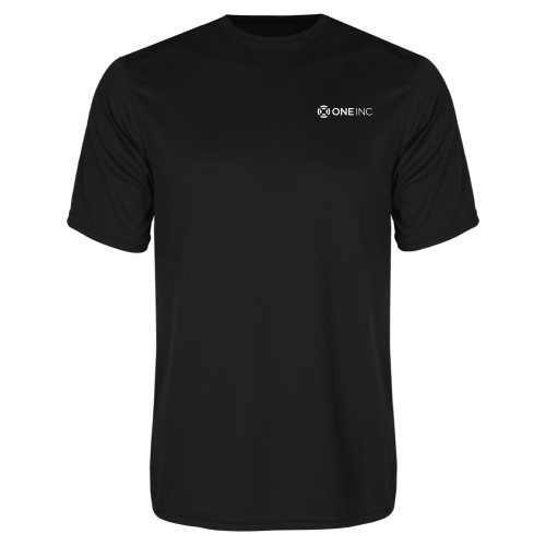 Black Performance Tee - ONE INC