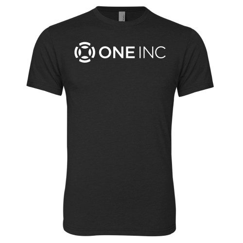 Next Level Black Triblend Tee - ONE INC