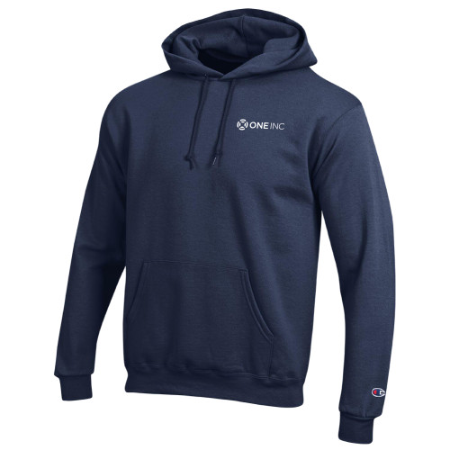  Champion Navy Fleece Hoodie - ONE INC