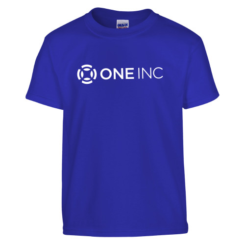  Youth Royal T Shirt - ONE INC