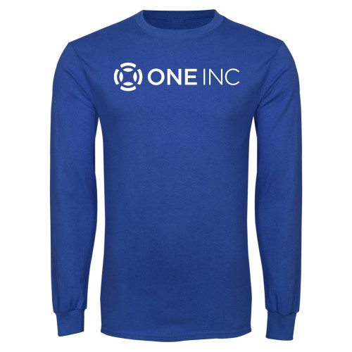  Royal Long Sleeve T Shirt - ONE INC