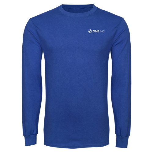  Royal Long Sleeve T Shirt - ONE INC