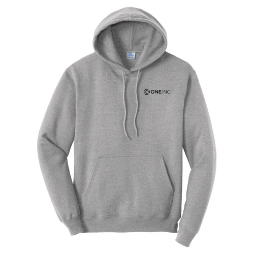  Tall Athletic Heather Fleece Hoodie - ONE INC - PLUS