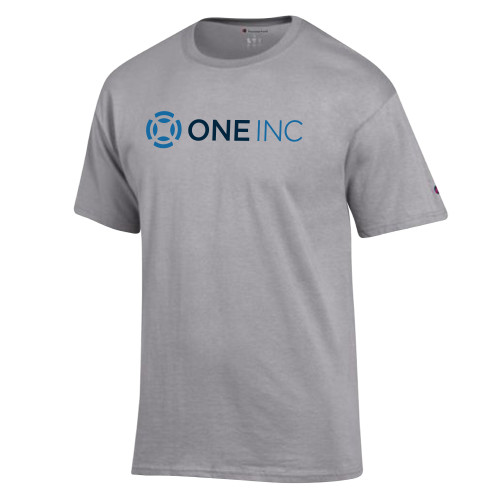  Champion Oxford Grey T Shirt - ONE INC