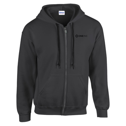 Main Image for  Charcoal Fleece Full Zip Hoodie