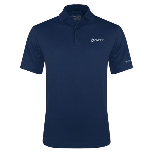  Columbia Navy Omni Wick Drive Polo - ONE INC