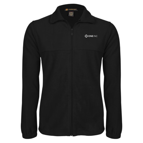  Black Fleece Full Zip Jacket - ONE INC